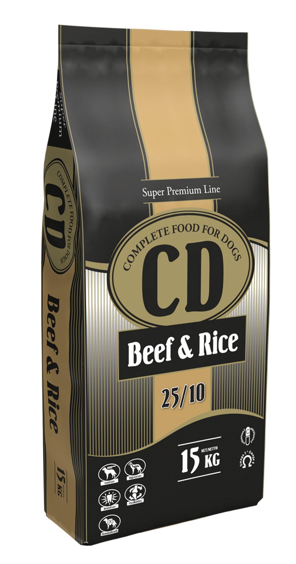 Delikan dog C/D dog beef/rice 15kg