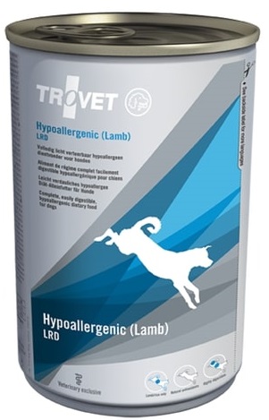 Trovet  dog (dieta) Hypoallergenic (Lamb) LRD  konzerva 400g PRODEJNA