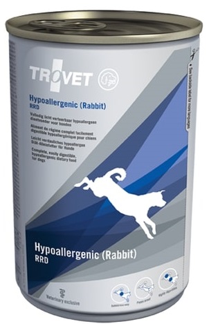 Trovet  dog (dieta)  Hypoallergenic (Rabbit) RRD  konzerva 400g