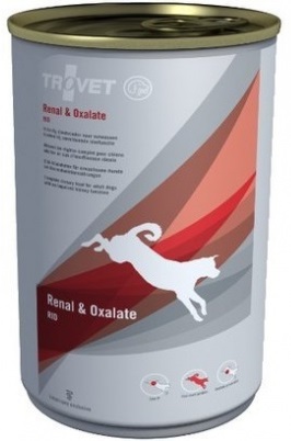 Trovet  dog (dieta)  Renal a Oxalate RID  konzerva 400g prodejna