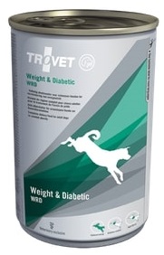 Trovet dog (dieta) Weight a Diabetic WRD konzerva 400g