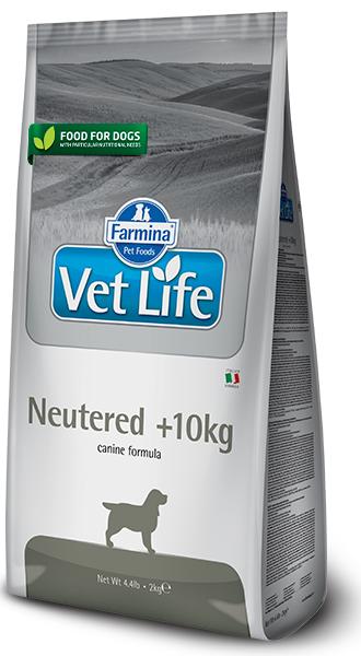 VET LIFE dog NEUTERED nad 10kg natural - 12kg
