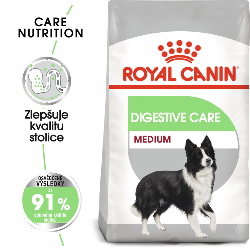 Royal Canin Medium Digestive Care - granule pro střední psy s citlivým trávením - 10kg