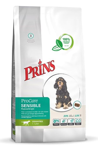 PRINS ProCare grain free SENSIBLE hypoalergenní - 12kg