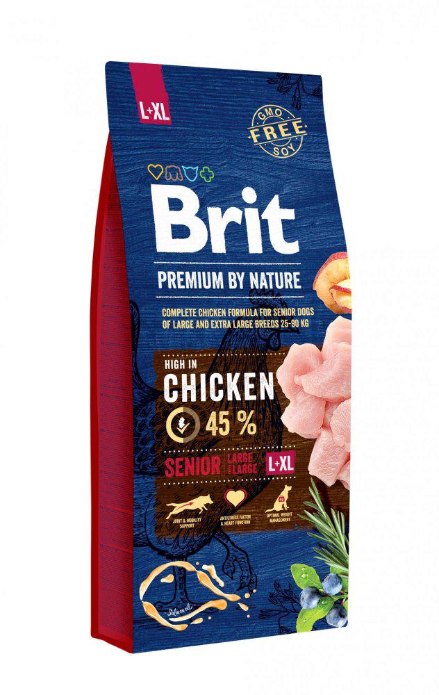 BRIT dog Premium By Nature SENIOR L+XL - 3kg