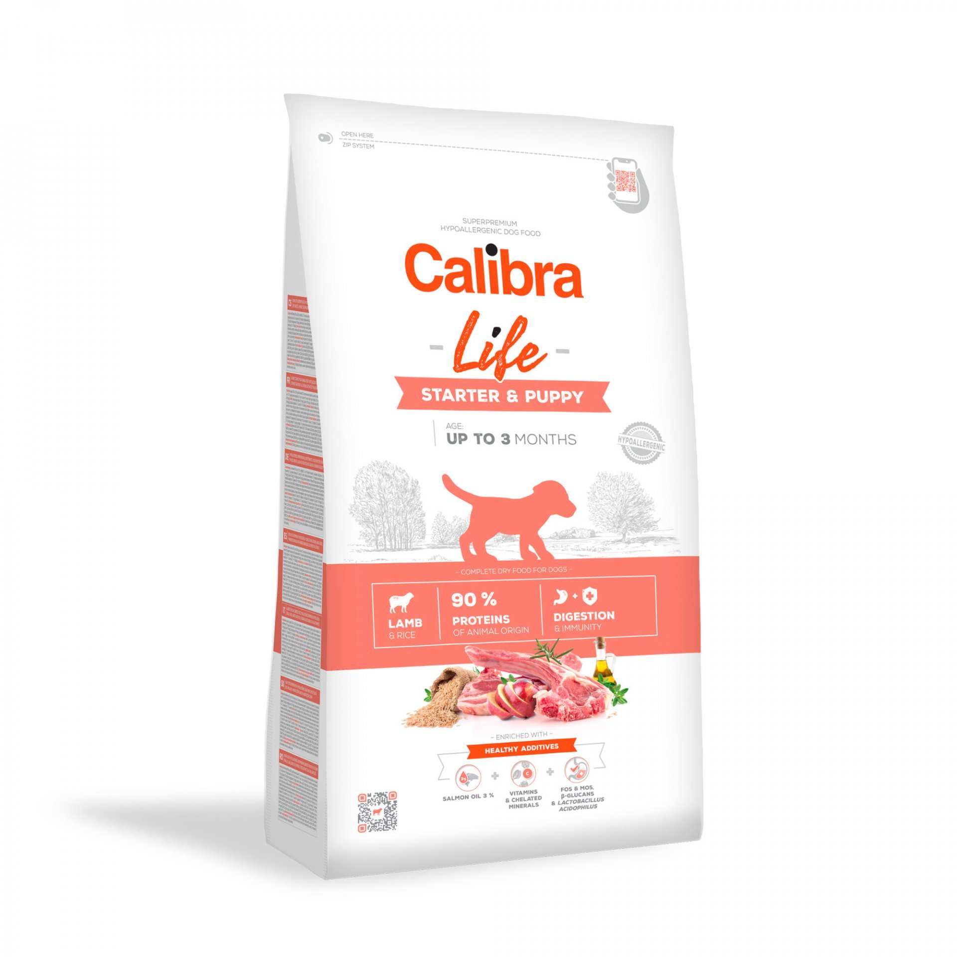 CALIBRA dog LIFE Starter & Puppy LAMB - 2,5kg