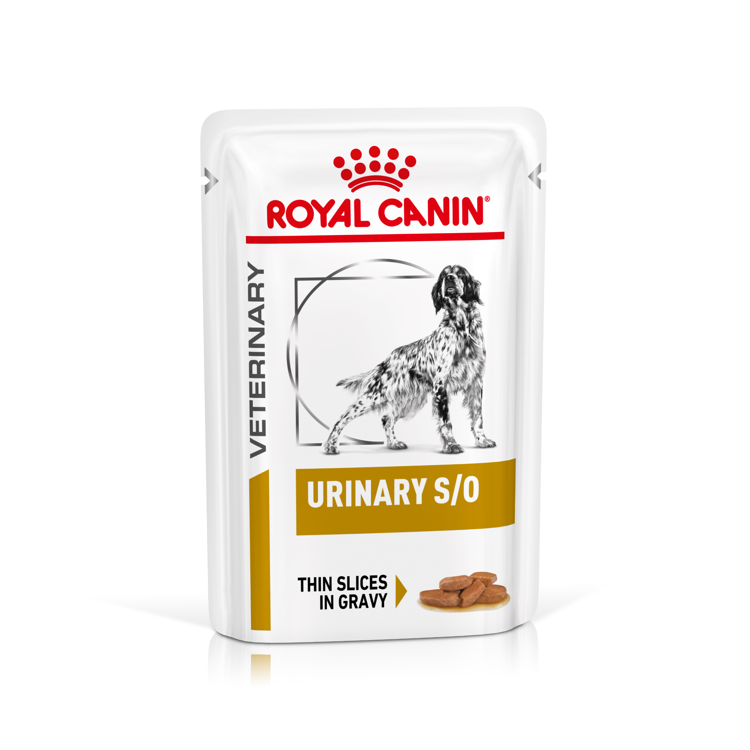Royal canin veterinary health nutrition dog urinary s/o pouch in gravy kapsa 100g