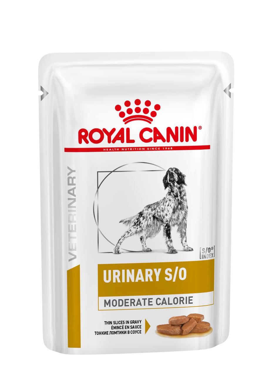 Royal canin veterinary health nutrition dog urinary s/o mc pouch kapsa 100g