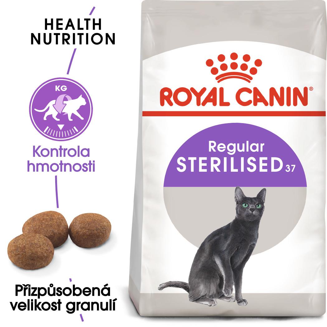 Royal Canin Sterilised - granule pro kastrované kočky - 2kg