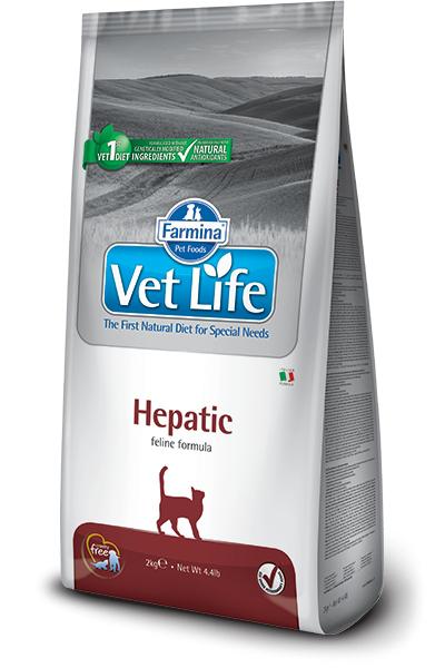 VET LIFE  cat  HEPATIC natural - 2kg