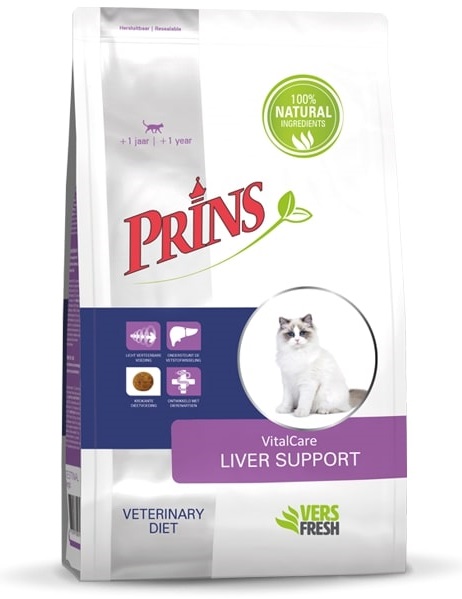 Prins vitalCare veterinary diet liver support 1,5 kg
