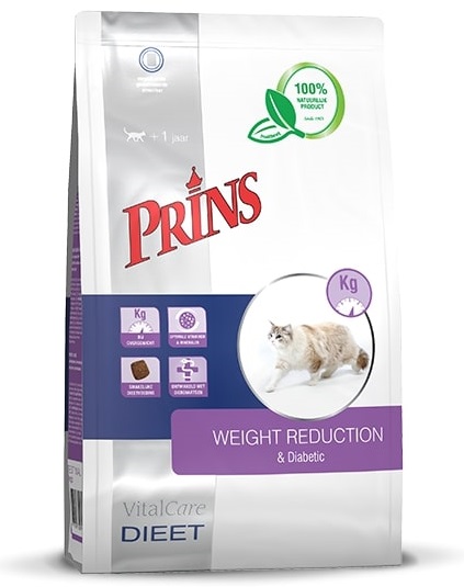 Prins vitalcare veterinary diet wegiht reduction & diabetic 1,5 kg