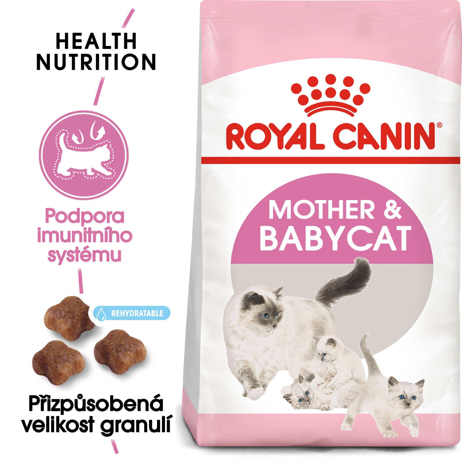 Royal Canin cat Mother&Babycat - granule pro březí nebo kojící kočky a koťata - 2kg PRODEJNA
