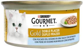 Purina  GG double pleasure  mořské ryby/špenát v sosu konzerva 85g