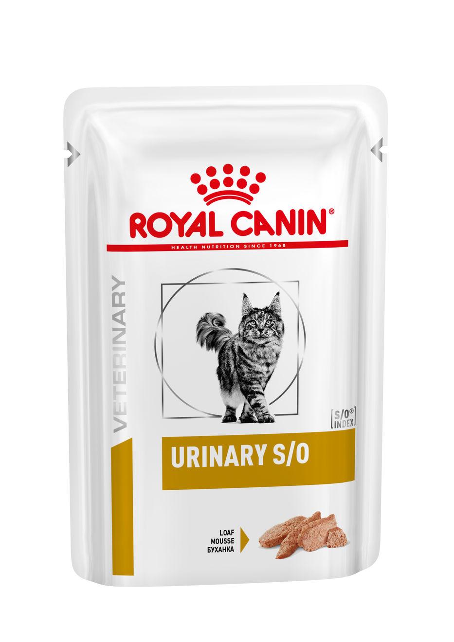 Royal Canin Veterinary Health Nutrition Cat URINARY S/O kapsa in Loaf - 85g