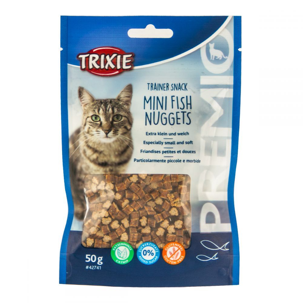 Cat pochoutka minifish nuggets (trixie) 50g