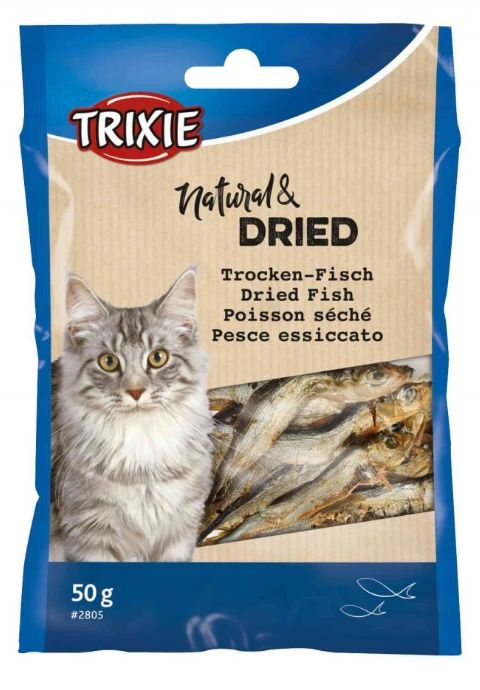 Cat pochoutka sušené rybičky (trixie) 50g