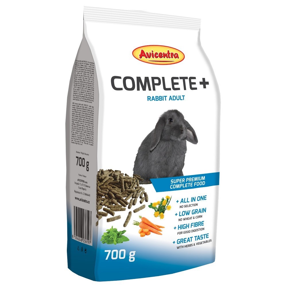 Avicentra COMPLETE +  RABBIT ADULT 700g