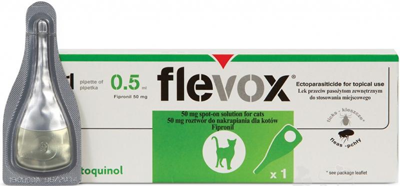 Antiparazitní spot-on FLEVOX pro kočky
