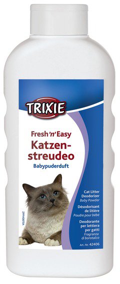 Trixie cat deodorant baby powder 750g
