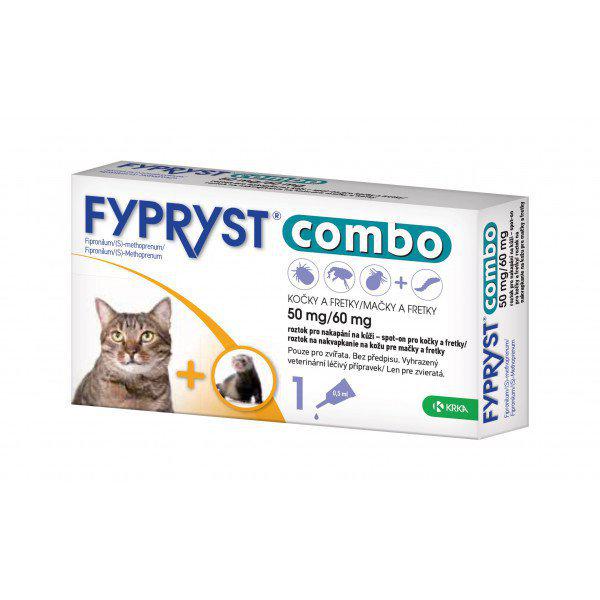 Antiparazitní spot-on - FYPRYST COMBO pro kočky a fretky