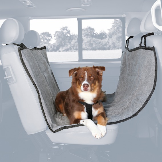Autopotah na zadní sedadla  fleece/polyester (trixie) 1,45x1,60cm