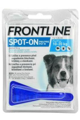 Merial antiparazitní spot-on FRONTLINE dog S (2-10kg )
