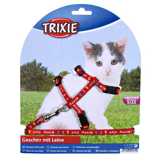 Postroj (trixie) pro koťata kitty cat 21-33/8mm/1,20cm