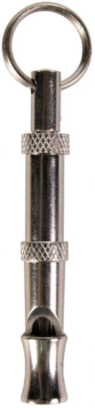 Píštalka kovová-nastavitelný tón (trixie) 5cm